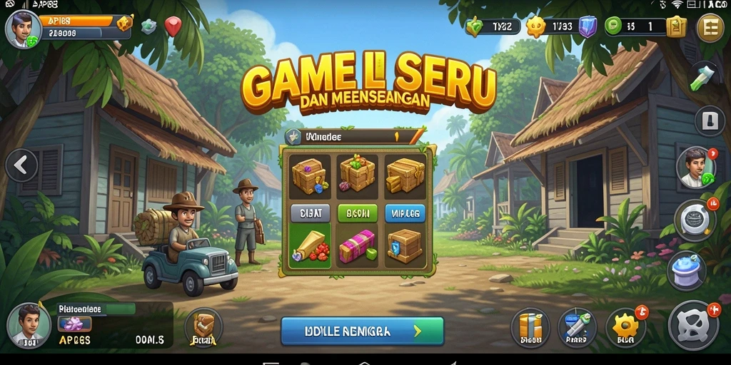 Screenshot gameplay API88 menampilkan karakter dan strategi Idle yang menarik.
