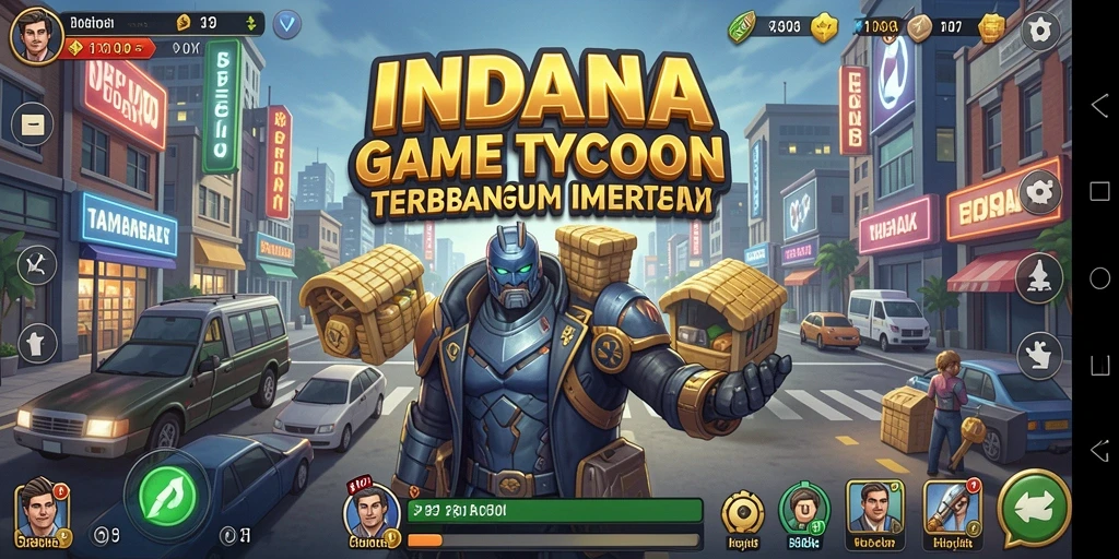 Tampilan gameplay yang menarik dan kompetitif di INDAAA.