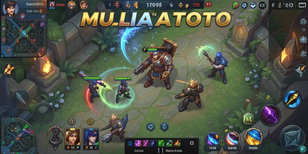 Tampilan gameplay seru dari MULIATOTO yang memukau.