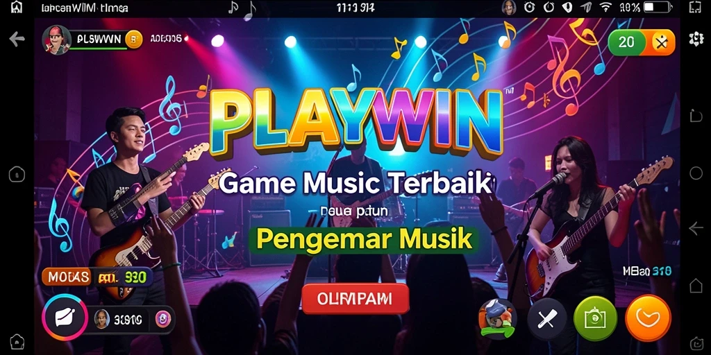 Screenshot utama <strong>PLAYWIN</strong> menunjukkan gameplay interaktif yang seru.